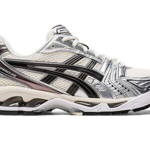 Asics Gel Kayano 14 Men's Cream/Black Silver Plum 1201A019-108 - Size 11